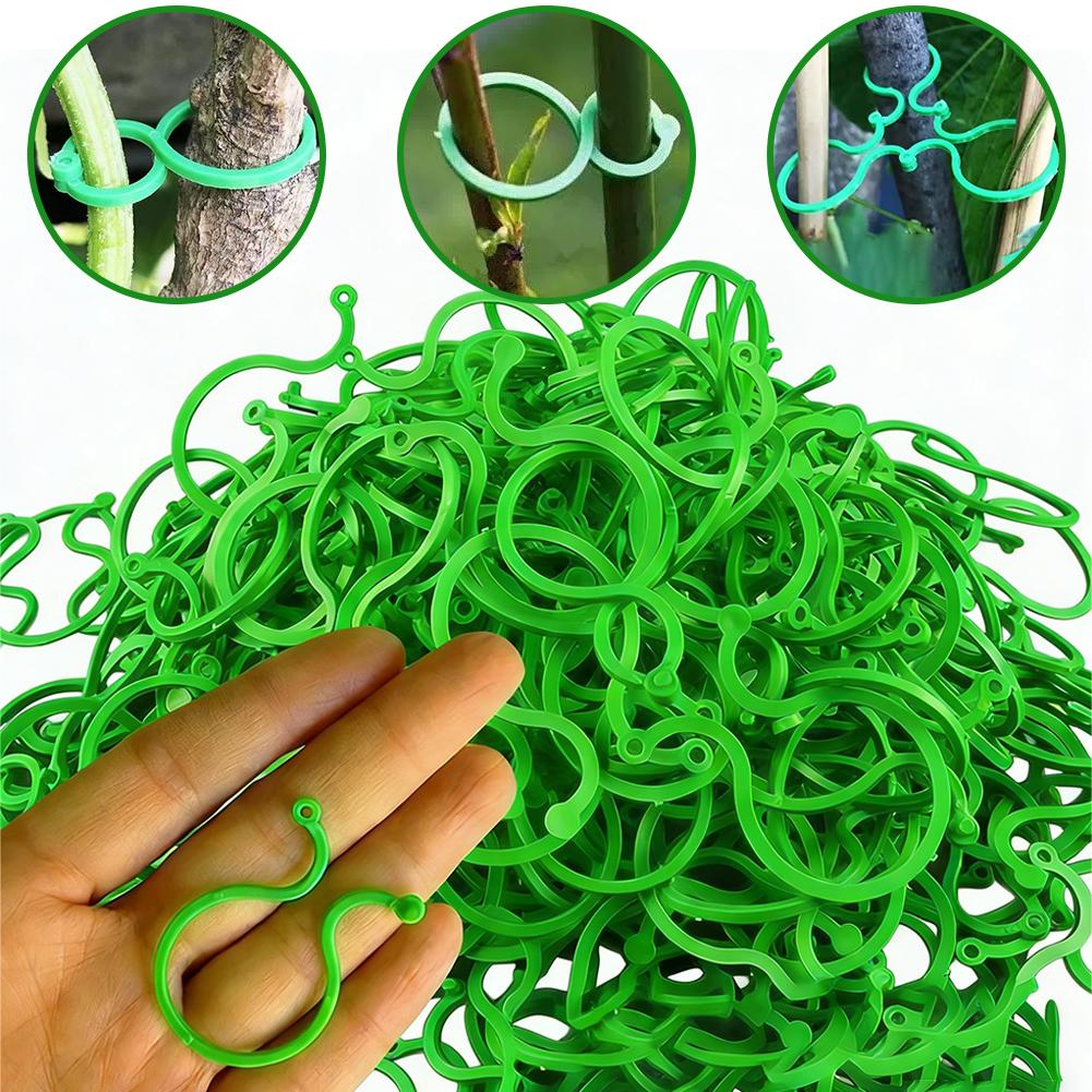 100 Pcs Plant Support Clips He – обзор и цена Vine Climbing Plastic
