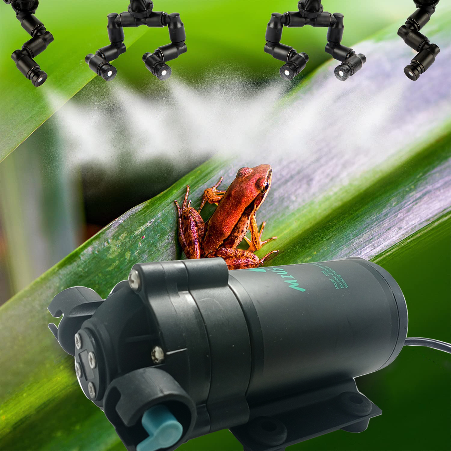 Reptile Fogger Mist System 360 – обзор и цена Terrarium Fogger Ultrasonic