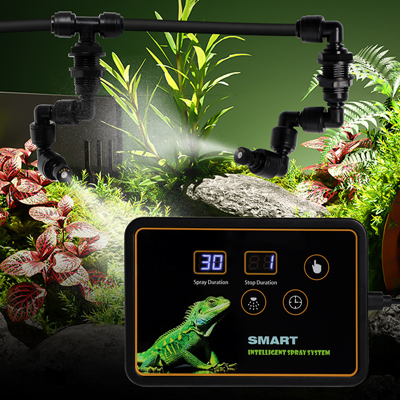 Rainforest Tank Timing Spray S – обзор и цена Terrarium Fogger Ultrasonic