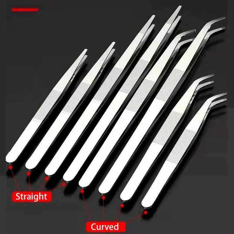 48cm Stainless Steel Tweezers  – обзор и цена Feeding Tong Stainless