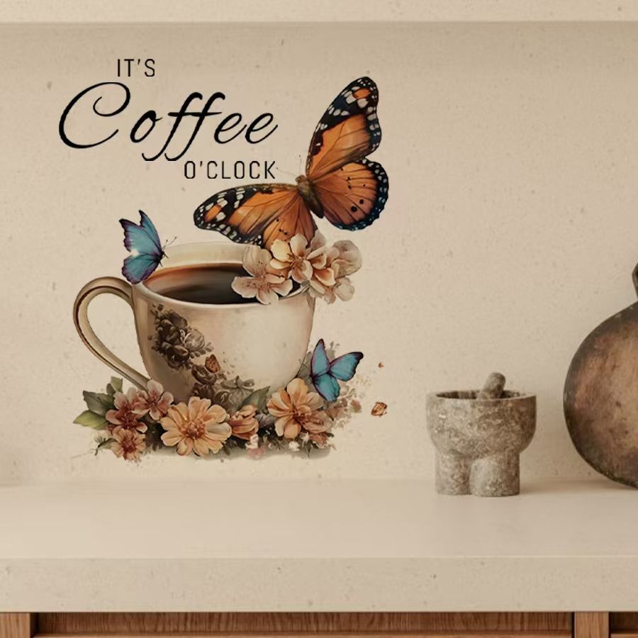 IT's Coffee O'Clock Creative P – обзор и цена Pvc Panel Background