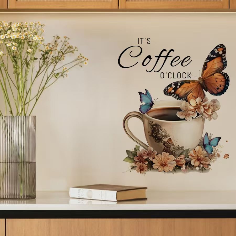 IT's Coffee O'Clock Creative P – обзор и цена Pvc Panel Background