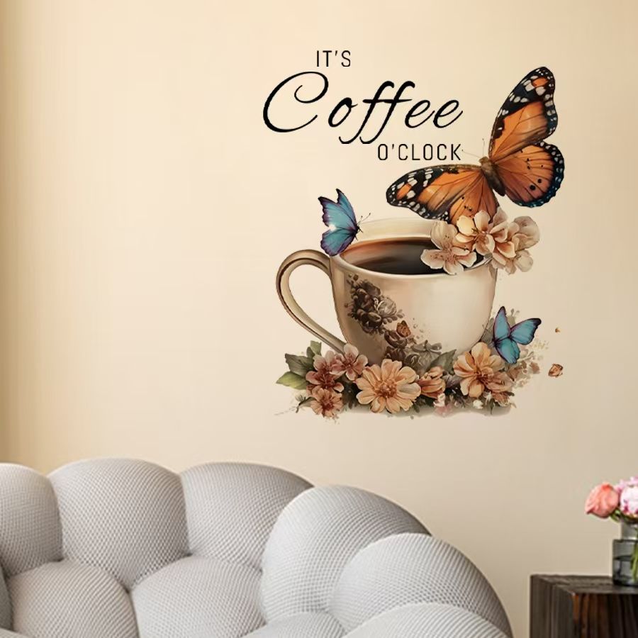 IT's Coffee O'Clock Creative P – обзор и цена Pvc Panel Background