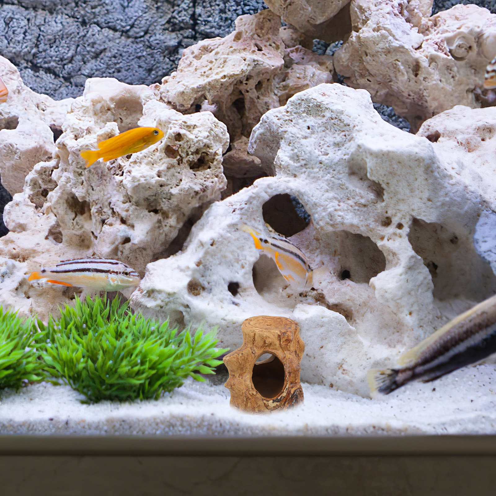Smooth Ceramic Aquarium Caves  – обзор и цена Hide Cave Ceramic