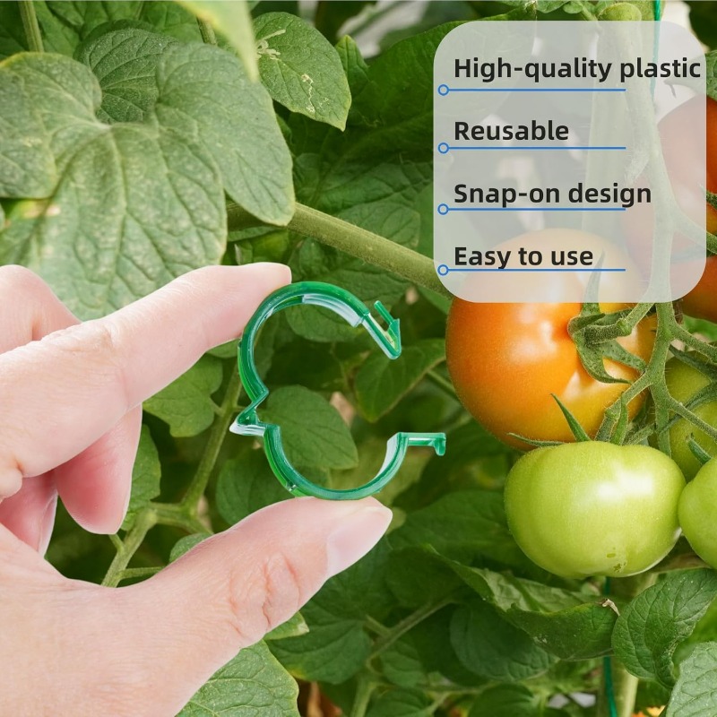 600/10x Plant Support Clips Cl – обзор и цена Vine Climbing Plastic