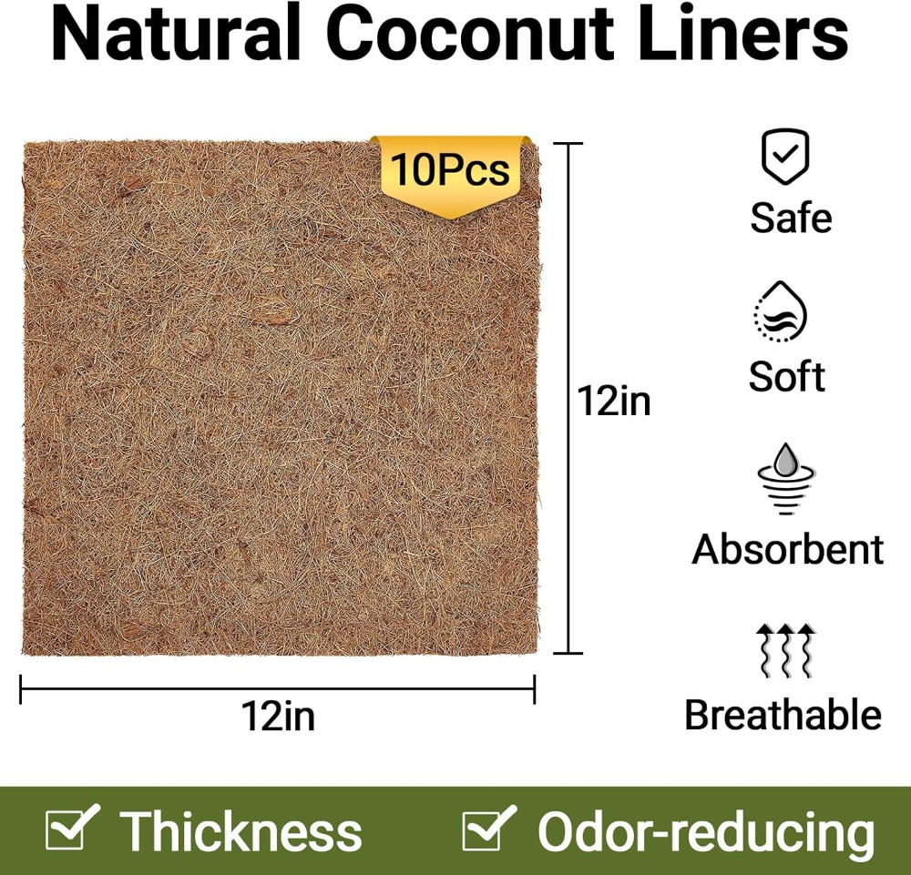 10 Pcs Natural Coconut Fiber R – обзор и цена Substrate Coconut Fiber