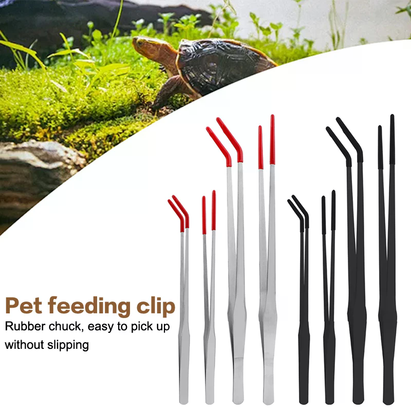 Stainless Steel Reptile Feedin – обзор и цена Feeding Tong Stainless