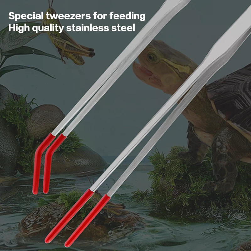 Stainless Steel Reptile Feedin – обзор и цена Feeding Tong Stainless
