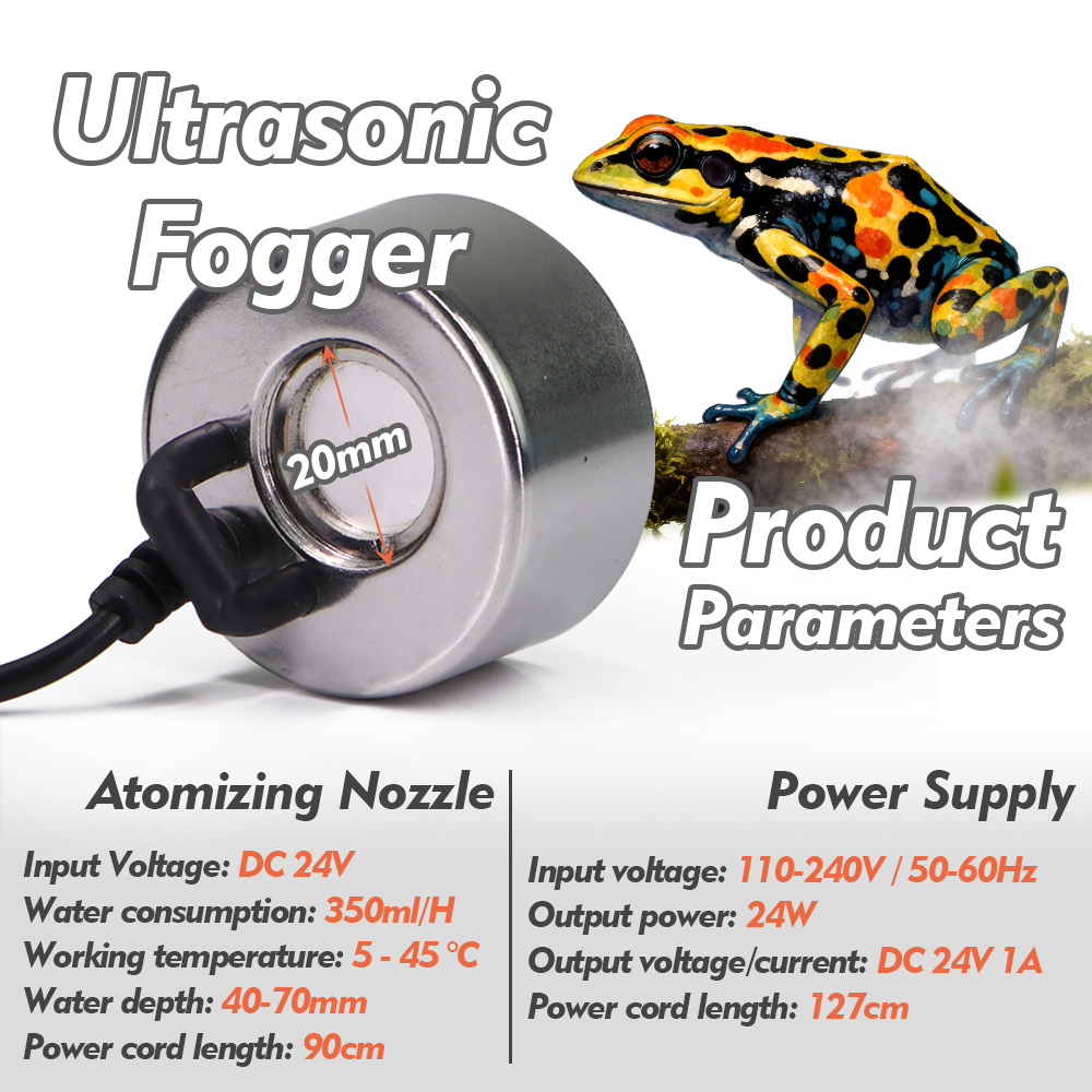 Ultrasonic Fogger w/ Water Sen – обзор и цена Terrarium Fogger Ultrasonic