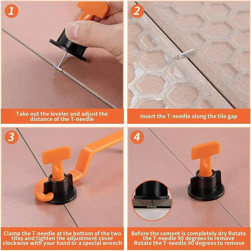 51-204Pcs Floor Tile Leveling  – обзор и цена Ceramic Tile Floor