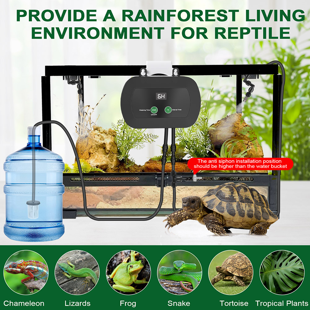 Intelligent Spray System Mist  – обзор и цена Terrarium Fogger Ultrasonic