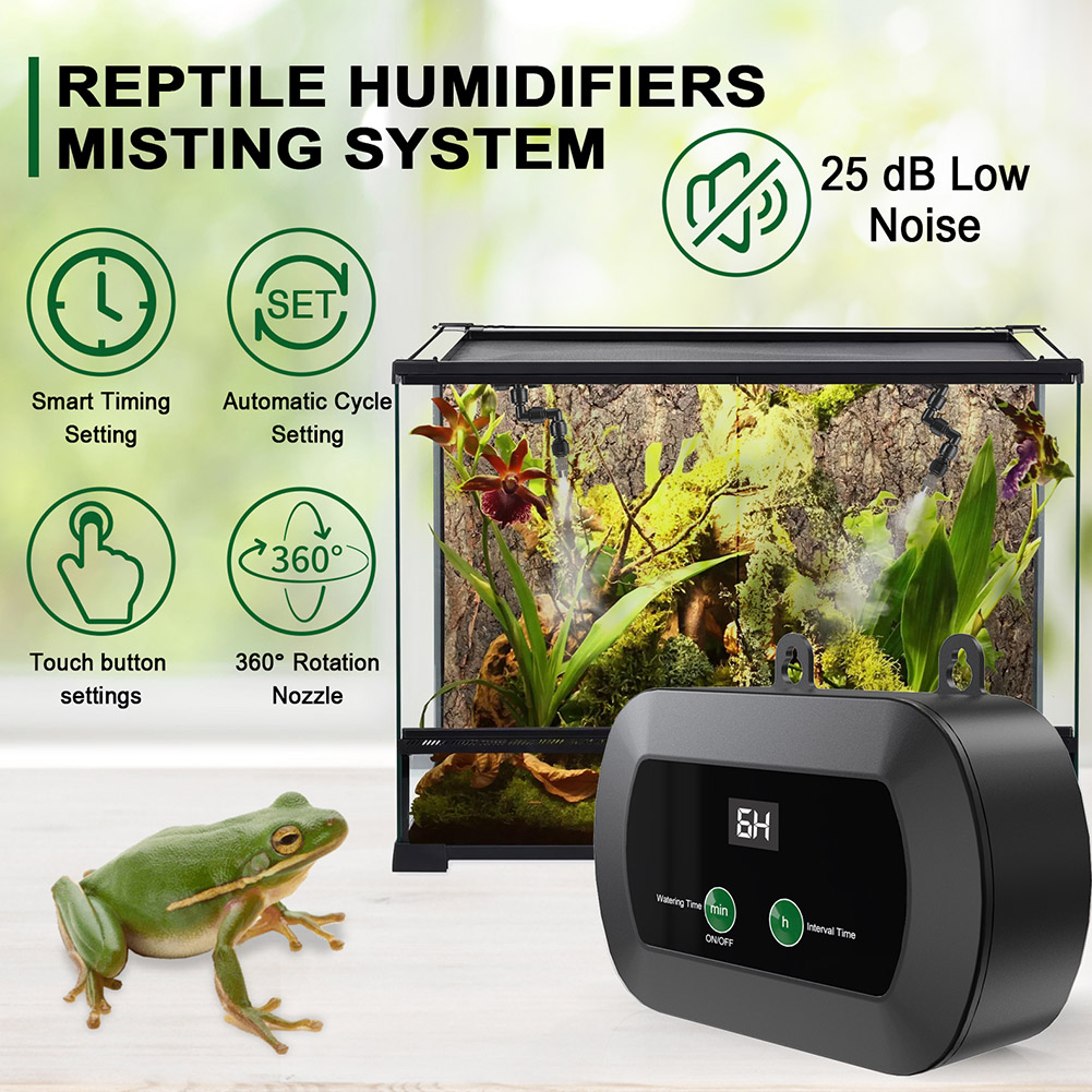 Intelligent Spray System Mist  – обзор и цена Terrarium Fogger Ultrasonic