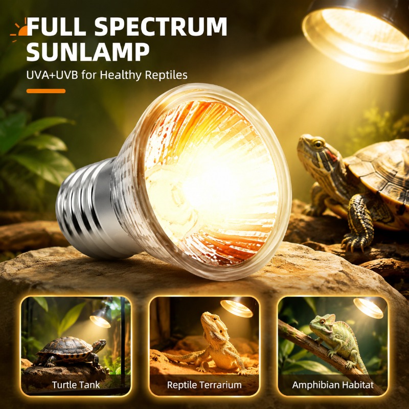 Multi-use Pet Basking Heat Lam – обзор и цена Calcium Powder Reptile