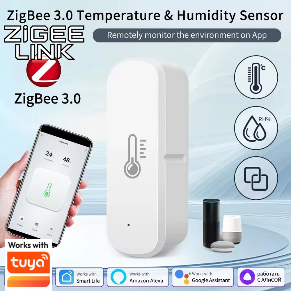 Smart Zigbee 3.0 Temperature H – обзор и цена Digital Hygrometer Probe
