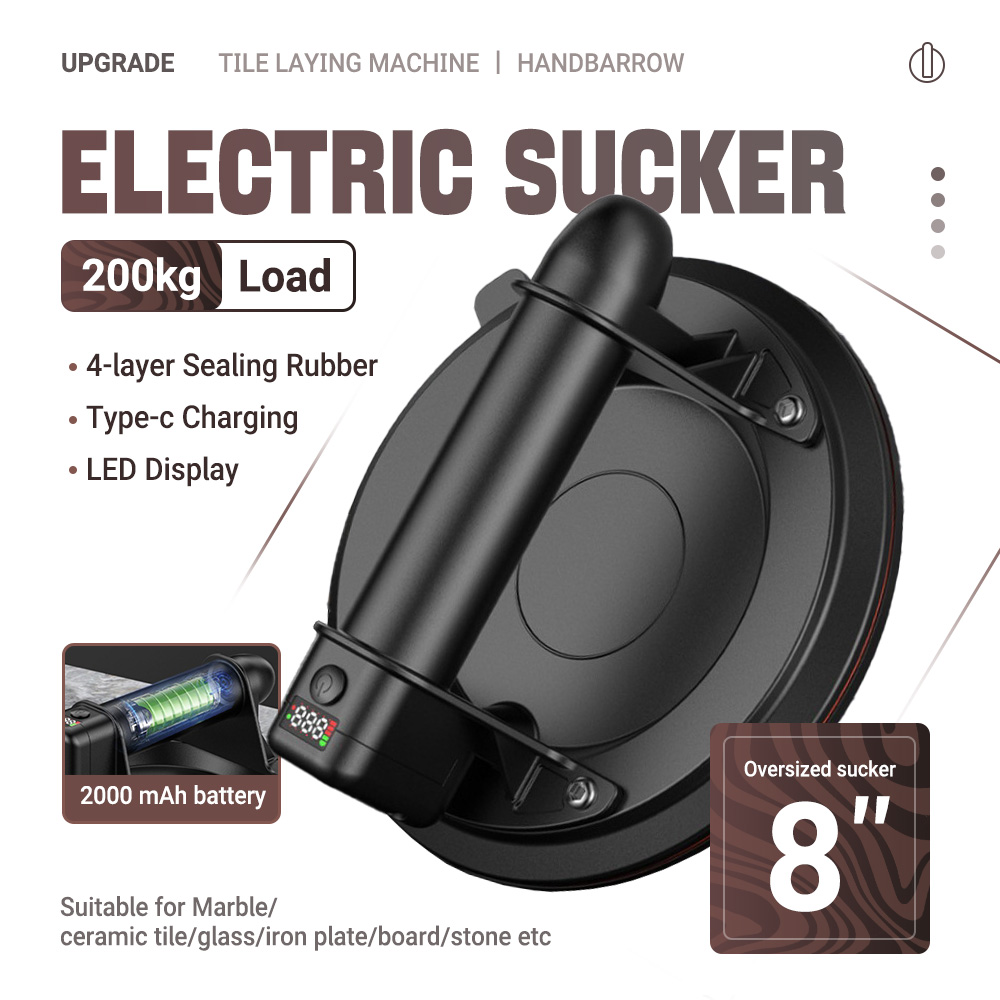 Electric Vacuum Suction Cup 8  – обзор и цена Ceramic Tile Floor
