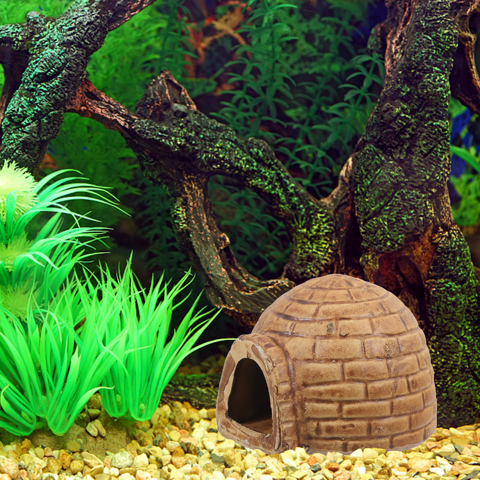 Ceramic Pleco Caves Aquarium F – обзор и цена Hide Cave Ceramic