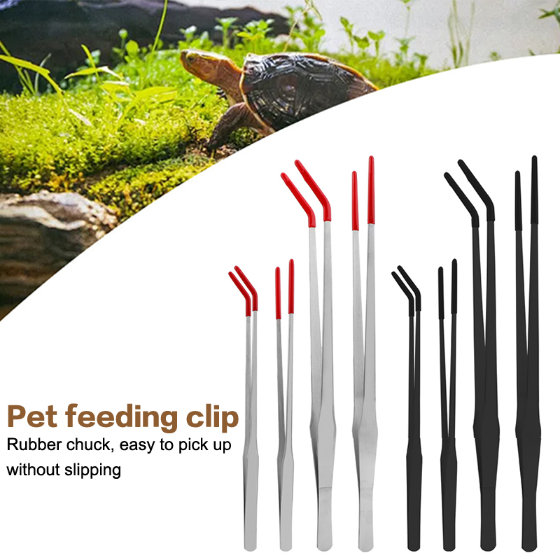 Hot Stainless Steel Reptile Wi – обзор и цена Feeding Tong Stainless