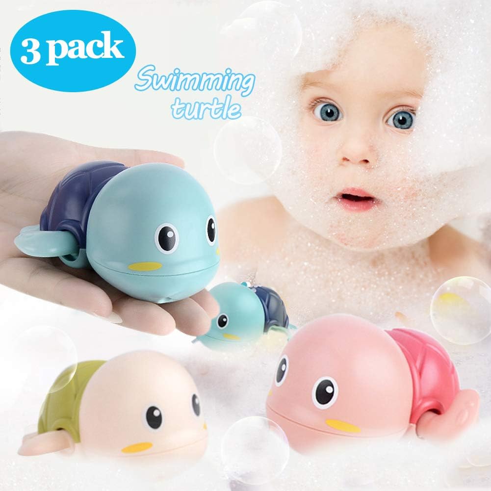 3 Pack Bath Toys Cute Swimming – обзор и цена Water Dish Reptile