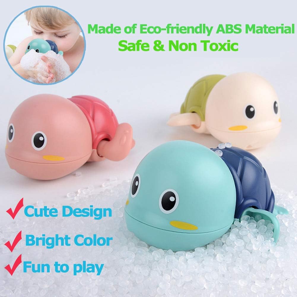 3 Pack Bath Toys Cute Swimming – обзор и цена Water Dish Reptile